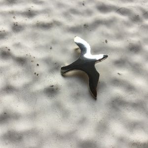 Silver Seagull Necklace Pendant